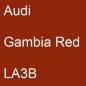 Preview: Audi, Gambia Red, LA3B.